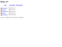 Tablet Screenshot of darcs.tarrio.org